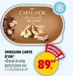 Penny Market Zmrzlina carte D'OR nabídka