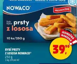 Penny Market Rybí prsty z lososa nowaco nabídka