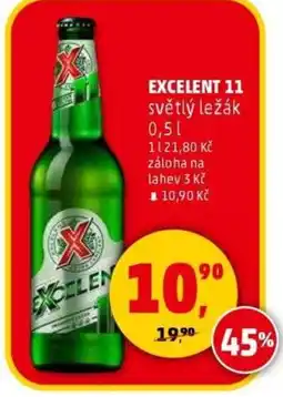 Penny Market Excelent 11 světlý ležák nabídka