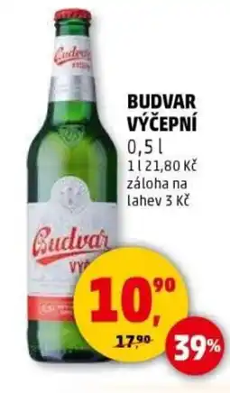 Penny Market Budvar výčepní nabídka