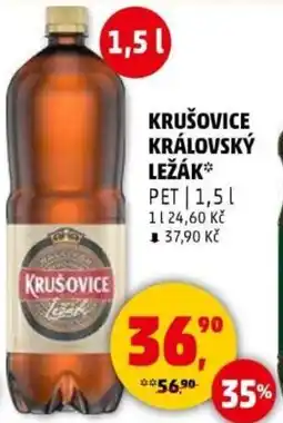 Penny Market Krušovice královský ležák nabídka