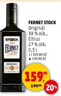 Penny Market Fernet stock originál nabídka