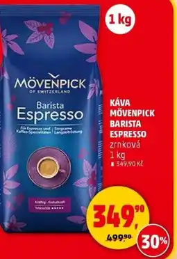 Penny Market Káva mövenpick barista espresso zrnková nabídka