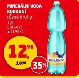 Penny Market Minerální voda korunní nabídka