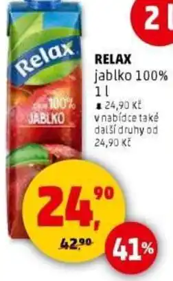 Penny Market Relax jablko 100% nabídka