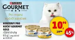 Penny Market Konzervy pro kočky gourmet gold nabídka