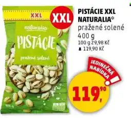 Penny Market Pistácie xxl naturalia nabídka