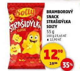 Penny Market Bramborový snack strašidýlka solty nabídka