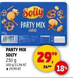 Penny Market Party mix solty nabídka