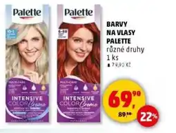 Penny Market Barvy na vlasy palette nabídka