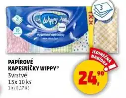Penny Market Papírové kapesníčky wippy nabídka