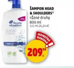 Penny Market Šampon head & shoulders nabídka