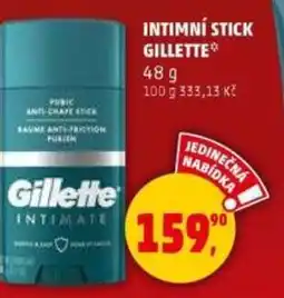Penny Market Intimní stick gillette nabídka