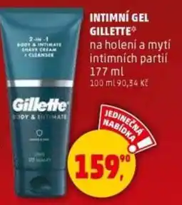 Penny Market Intimní gel gillette nabídka