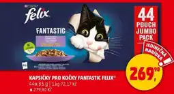 Penny Market Kapsičky pro kočky fantastic felix nabídka