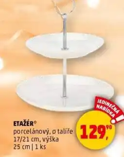 Penny Market Etažér porcelánový, o talíře nabídka