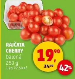 Penny Market Rajčata cherry balená nabídka