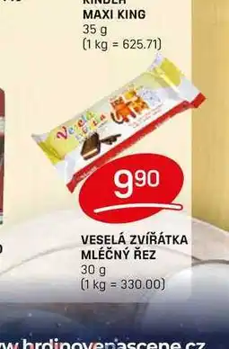 Flop VESELÁ ZVÍŘÁTKA MLÉČNÝ ŘEZ 30 g nabídka