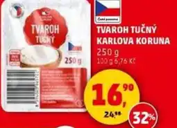 Penny Market Tvaroh tučný karlova koruna nabídka