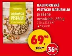 Penny Market Kalifornské pistácie naturalia pražené nesolené nabídka
