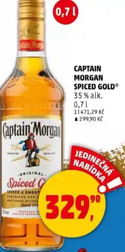 Penny Market Captain morgan spiced gold nabídka