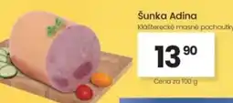 Kubík potraviny Šunka Adina nabídka