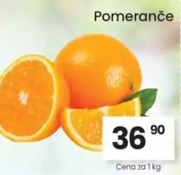 Kubík potraviny Pomeranče nabídka