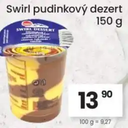 Kubík potraviny Swirl pudinkový dezert nabídka