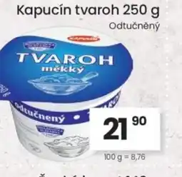 Kubík potraviny Kapucín tvaroh nabídka