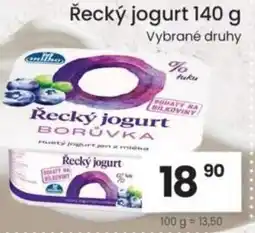 Kubík potraviny Řecký jogurt nabídka