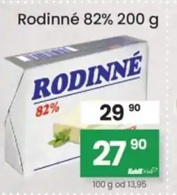 Kubík potraviny Rodinné 82% nabídka