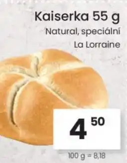 Kubík potraviny Kaiserka nabídka