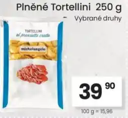 Kubík potraviny Plněné Tortellini nabídka
