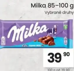 Kubík potraviny Milka nabídka