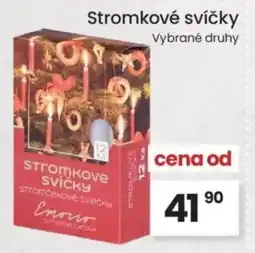 Kubík potraviny Stromkové svíčky nabídka