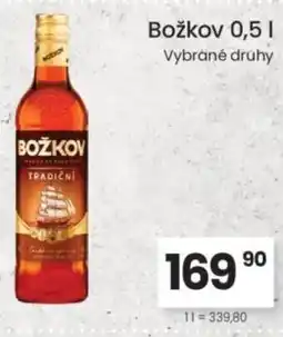 Kubík potraviny Božkov nabídka