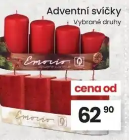 Kubík potraviny Adventní svíčky nabídka