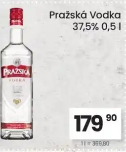 Kubík potraviny Pražská Vodka 37.5% nabídka