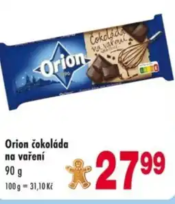 Qanto Orion čokoláda na vaření nabídka