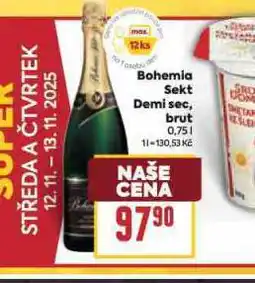 Billa Bohemia sekt nabídka