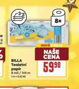 Billa Billa toaletní papír nabídka