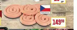 Billa Vinná klobása nabídka