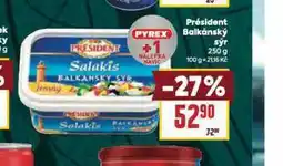 Billa Président balkánský sýr nabídka