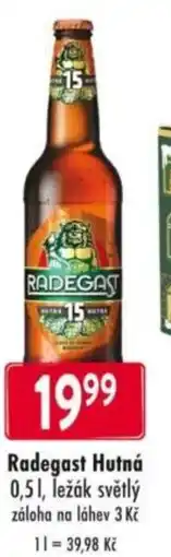 Qanto Radegast Hutná nabídka