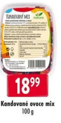 Qanto Kandované ovoce mix nabídka