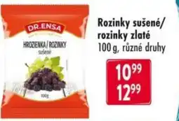 Qanto Dr.ensa Rozinky sušené/ rozinky zlaté nabídka
