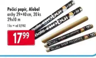 Qanto Pečící papír, Alobal nabídka