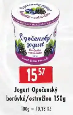 Astur&Qanto Jogurt Opočenský borůvká/ostružina nabídka