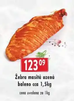 Astur&Qanto Žebra masitá uzená baleno nabídka