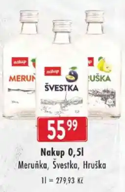Astur&Qanto Nakup Meruňka, Švestka, Hruška nabídka